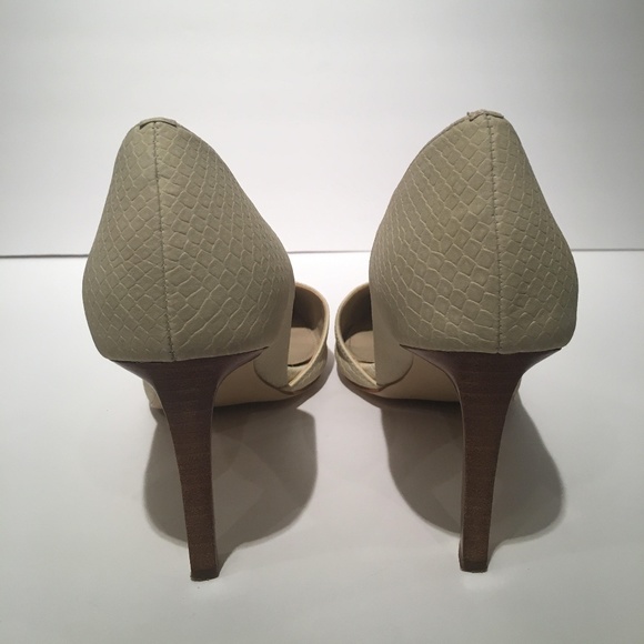 Calvin Klein Women's Faux Snake Skin Pattern Pumps - Picture 3 of 5